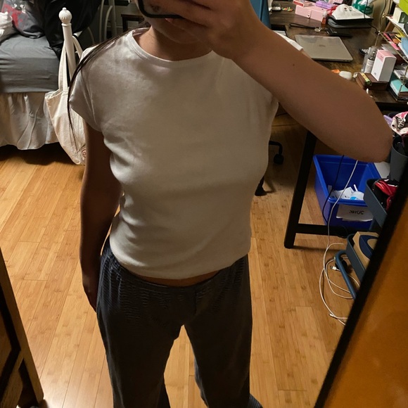 White Baby tee - Picture 5 of 5